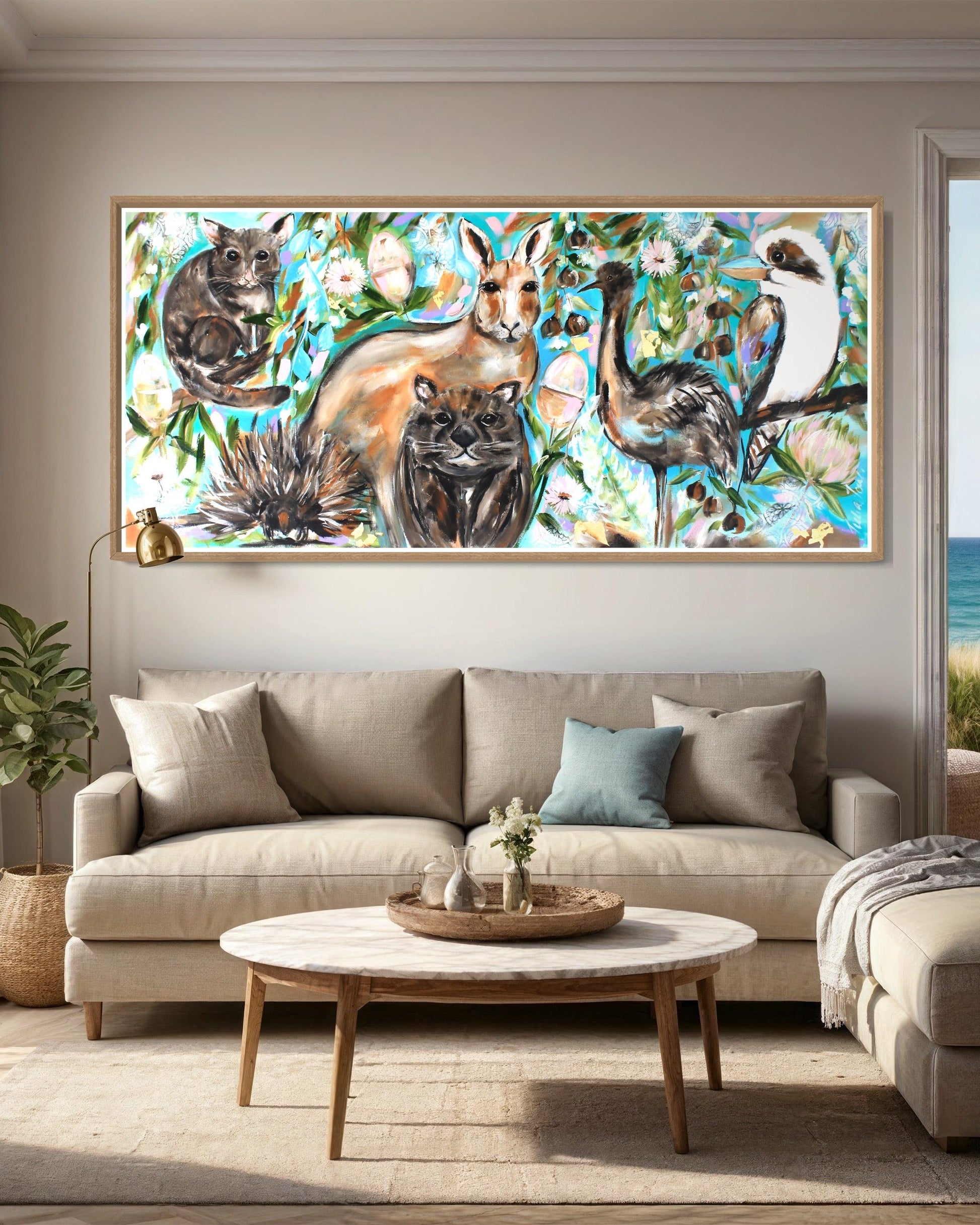 Australian Animals - Outback Harmony - Julia Jones Art