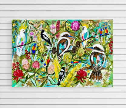 Aussie Birds - Back to Nature the Australian Series - Julia Jones Art