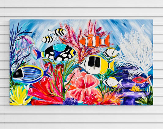 Fish - A World full of colour - Julia Jones Art