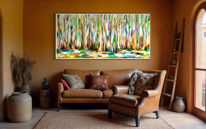 Majestic Tall Gums - 2.4x1.1 - Julia Jones Art