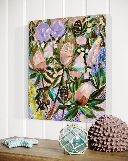 Native Bloom Harmony - 600x700 - Julia Jones Art