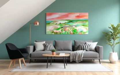 Sunset Fields – A Dreamlike Escape into Nature - 1.17x600