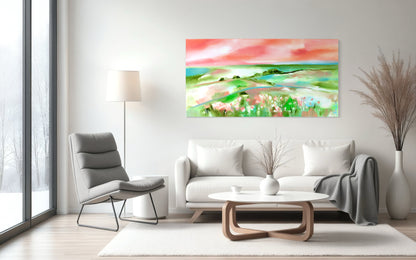 Sunset Fields – A Dreamlike Escape into Nature - 1.17x600