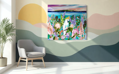 Coastal Bloom – A Celebration of Nature's Beauty - 1m x 900