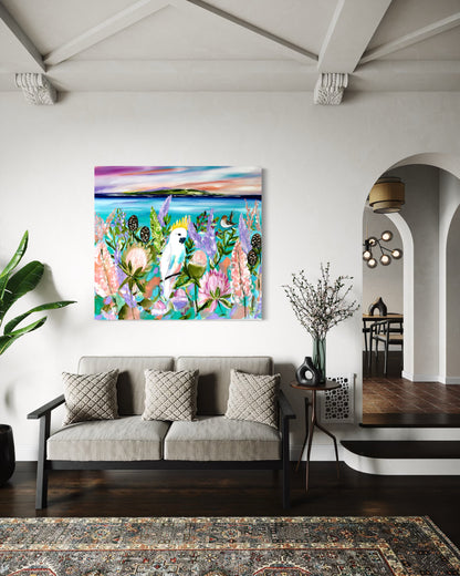 Coastal Bloom – A Celebration of Nature's Beauty - 1m x 900