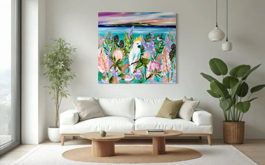 Coastal Bloom – A Celebration of Nature's Beauty - 1m x 900