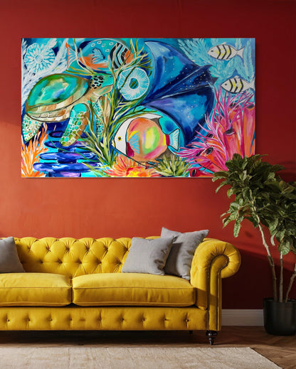 Aquatic Serenade - Julia Jones Art