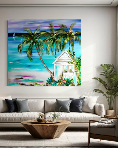 Sunkissed Shores - Julia Jones Art