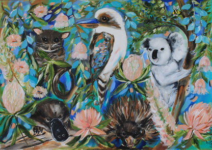 Australian Animals - Nature's Tapestry - Julia Jones Art