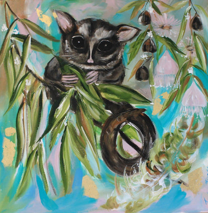 Animals - Possum in the wild - Julia Jones Art