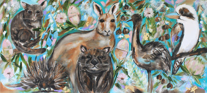 Australian Animals - Outback Harmony - Julia Jones Art