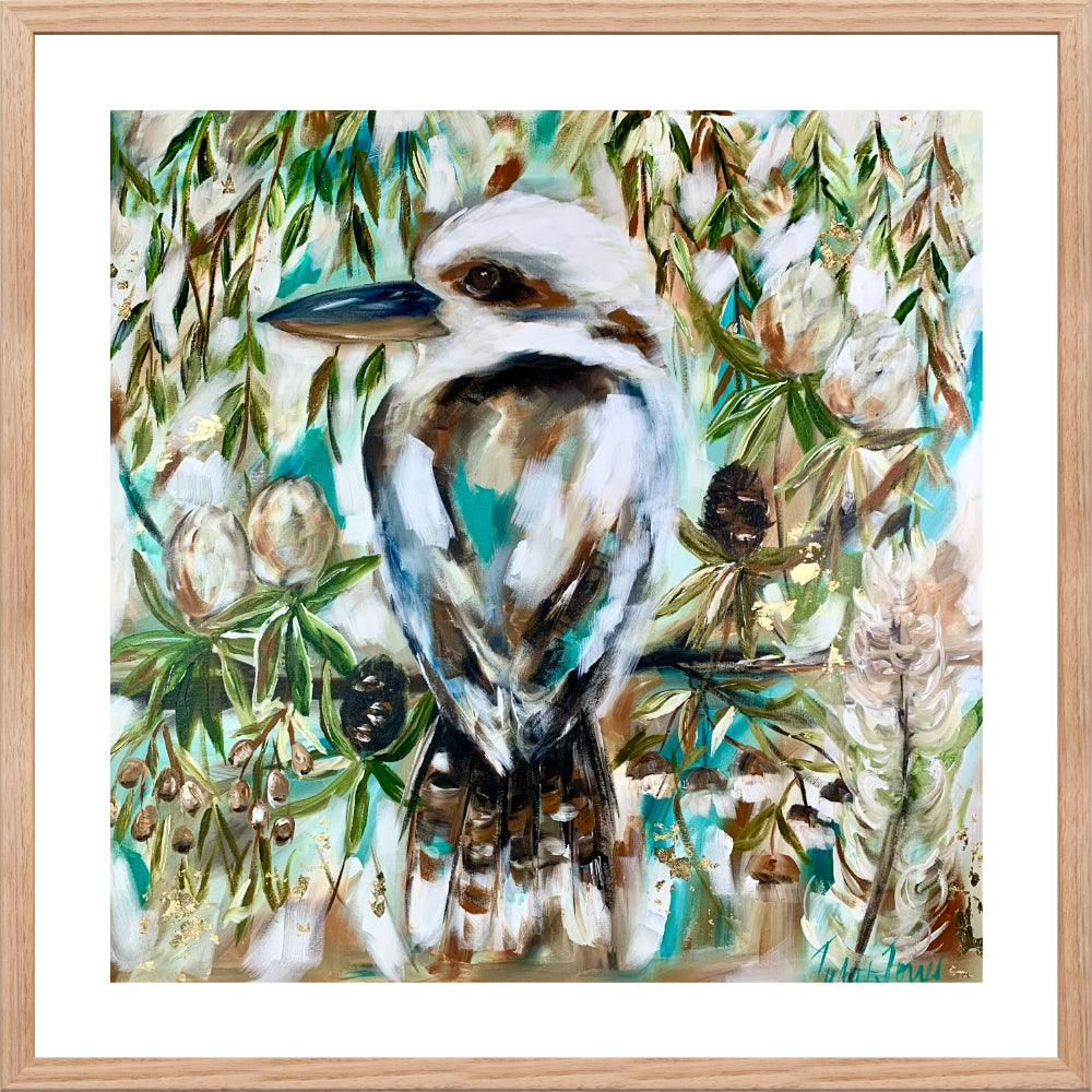 Kooki in the wild - 60 x 60cm - Julia Jones Art