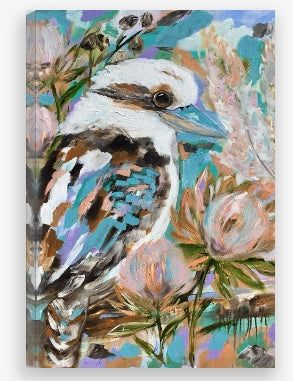 Kookaburra Bliss – 40 x 60cm Canvas Print – Ready to Hang