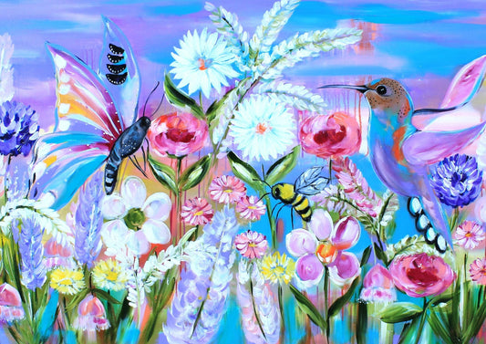 Springtime Symphony – A3 Art Print