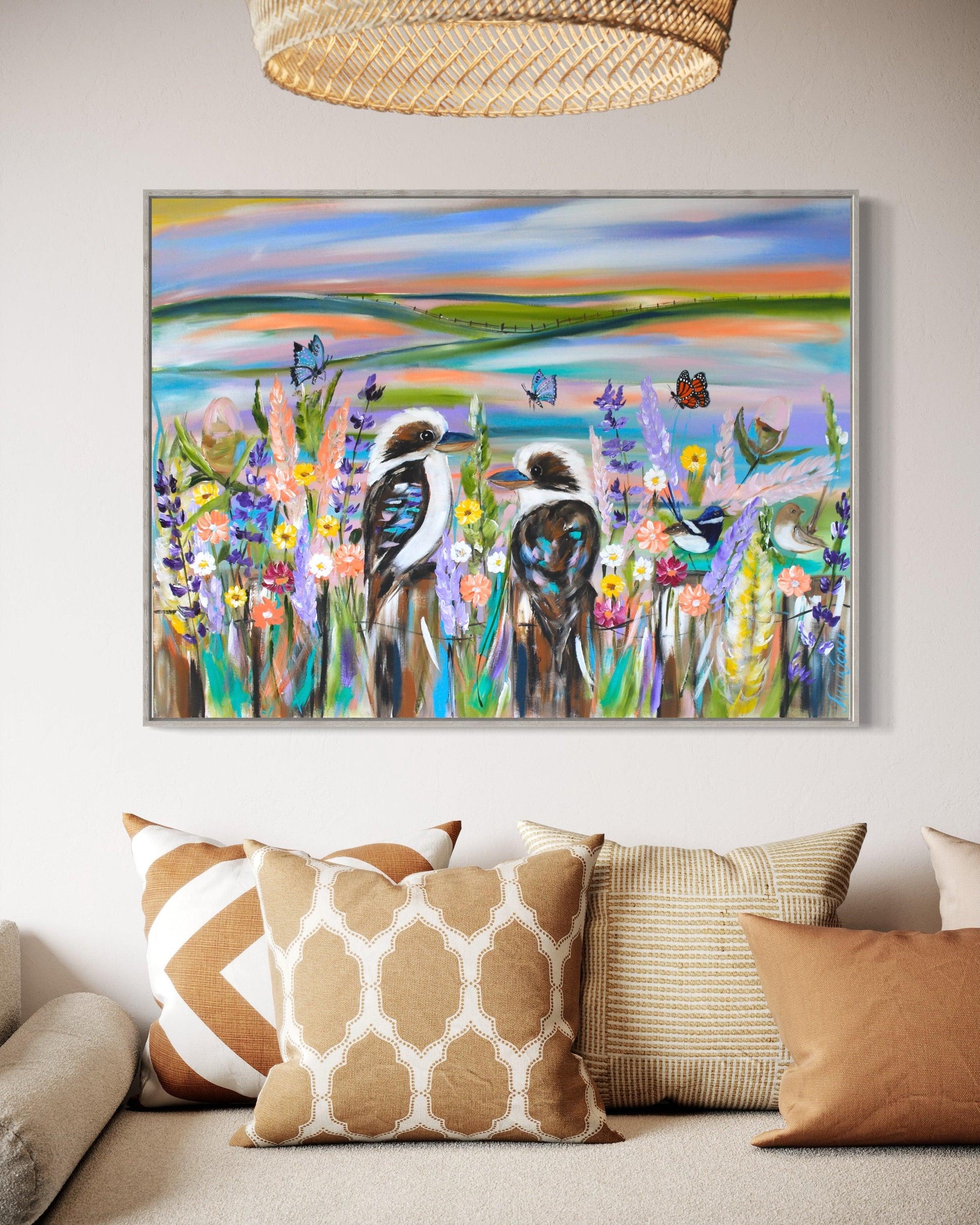 Aussie Birds - Spring Serenade - Julia Jones Art