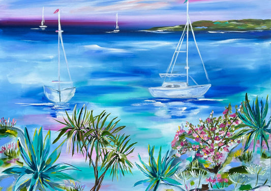 Whitsunday Sails – A3 Art Print