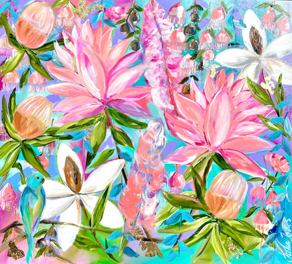 Flora - Out in the Garden - Julia Jones Art