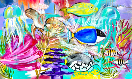 Fish - Marine Wonderland - Julia Jones Art