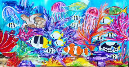 Fish Wonderland - Julia Jones Art