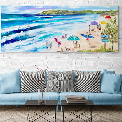 Beach Vibes - My holiday fun - Julia Jones Art