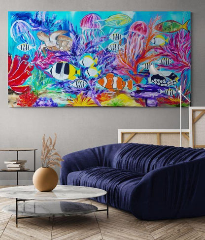 Fish Wonderland - Julia Jones Art