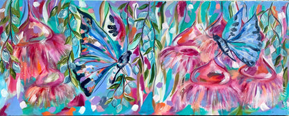 Butterflies - Beautiful Kisses - Julia Jones Art