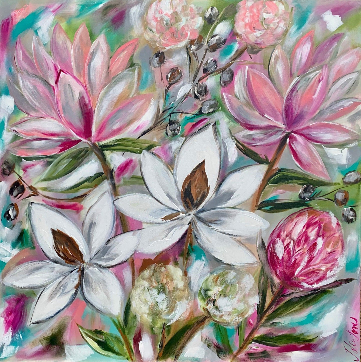 Flora - Fragrance - Julia Jones Art