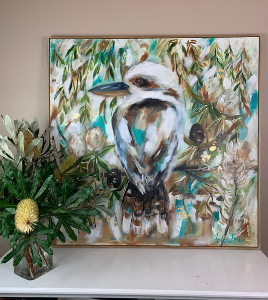 Birds - Oh so Aussie Kookaburra - Julia Jones Art