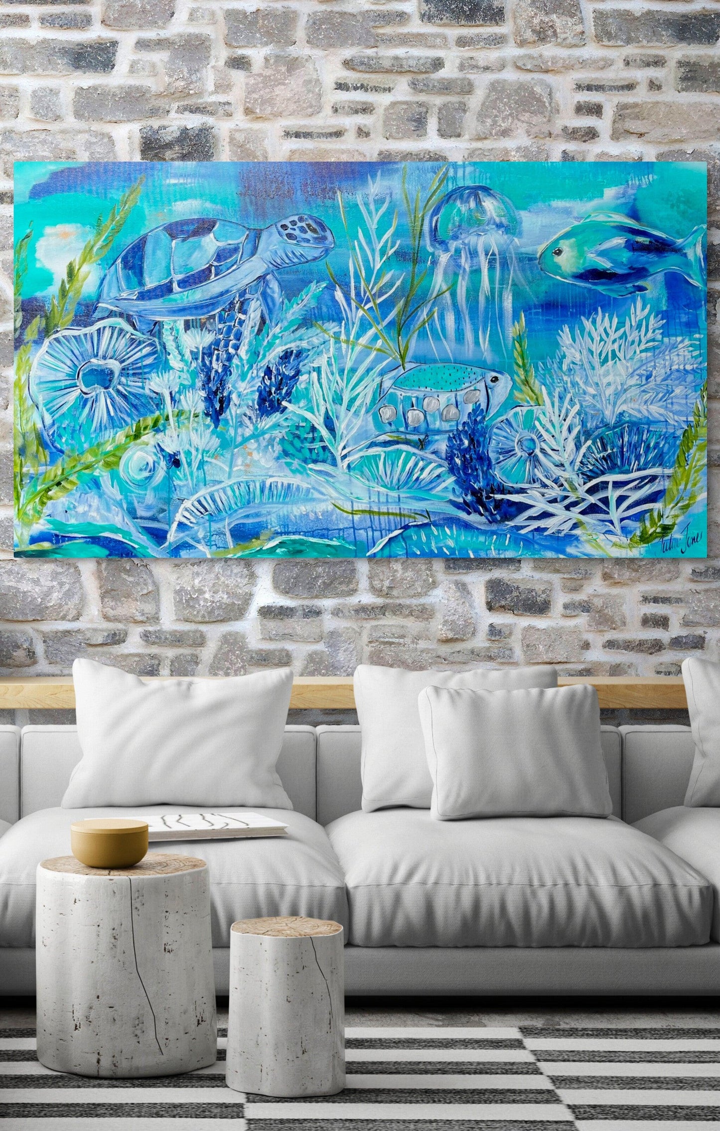 Aquatic Wonderland - Julia Jones Art